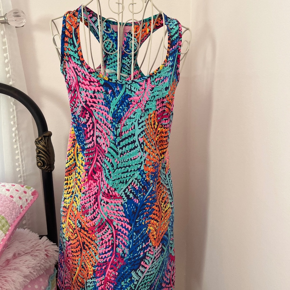 Lilly Pulitzer Betty Dress. Size xxs.   In Electric EEL